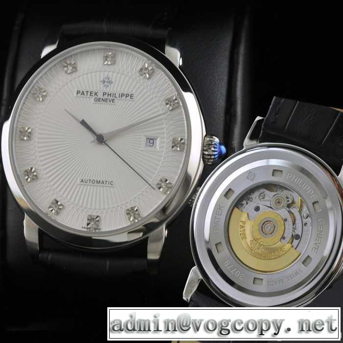 自動巻き スイスムーブメント  男性用腕時計 patek philippe philippe パテックフィリップ  メンズ腕時計